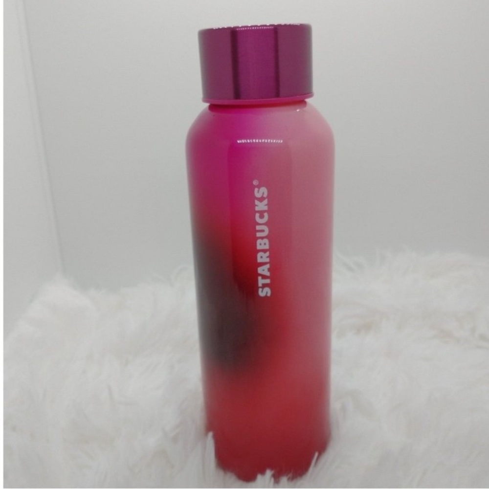 Starbucks Candy Gradient Glass Water Bottle